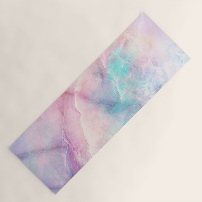 Iridescent marble Yoga Mat Gallery Image 1