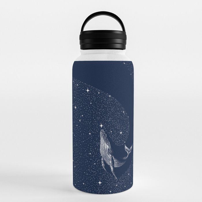 starry whale Water Bottle Gallery Image 6