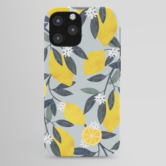 Lemons pattern iPhone Case Gallery Image 44