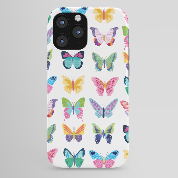 Colorful Butterflies iPhone Case Gallery Image 44