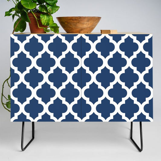 Moroccan Quatrefoil Pattern 726 Credenza Gallery Image 2