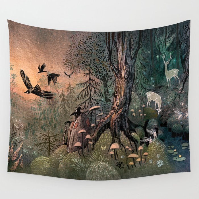 Wilderness Wall Tapestry Gallery Image 3