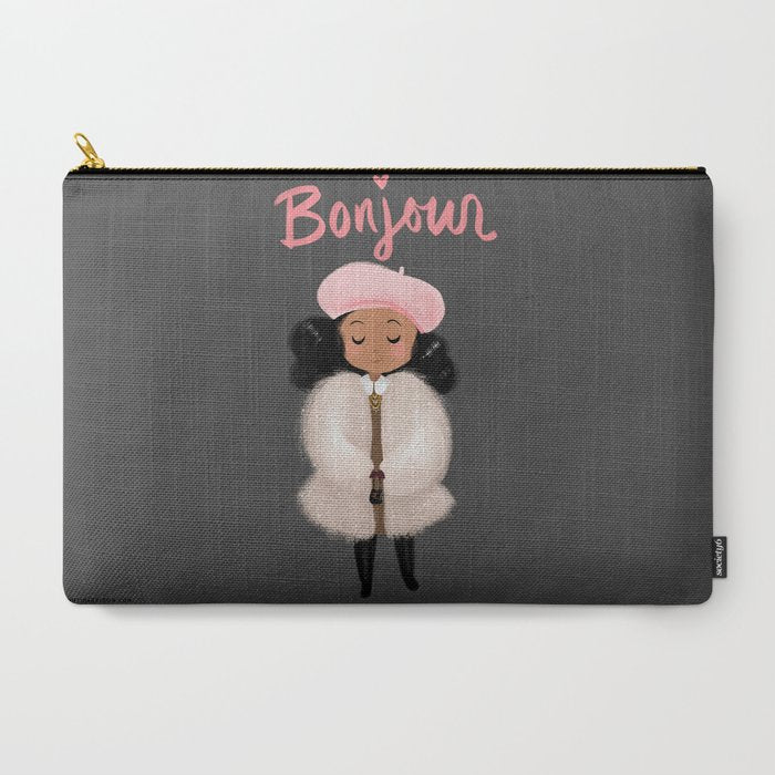Bonjour! Carry All Pouch Gallery Image 3