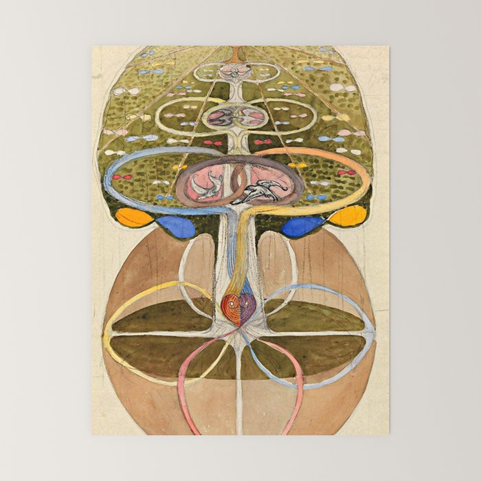 Hilma af Klint "Tree of Knowledge No. 1" Mini Art Print Gallery Image 6
