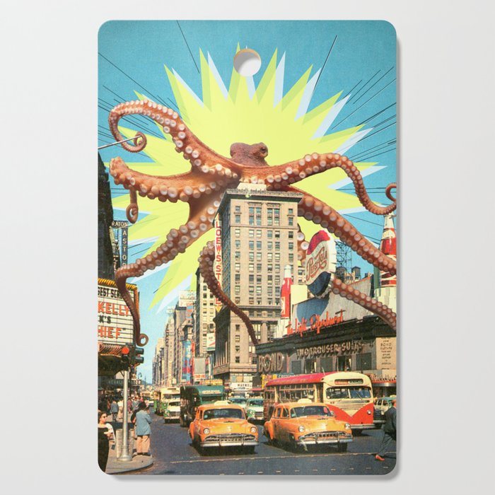 Attack of the Octopus Cutting Board Gallery Image 1