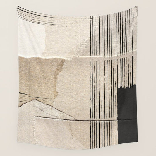 Paper Abstract Wall Tapestry Gallery Image 2