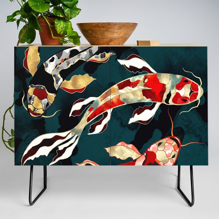 Metallic Koi Credenza Gallery Image 2