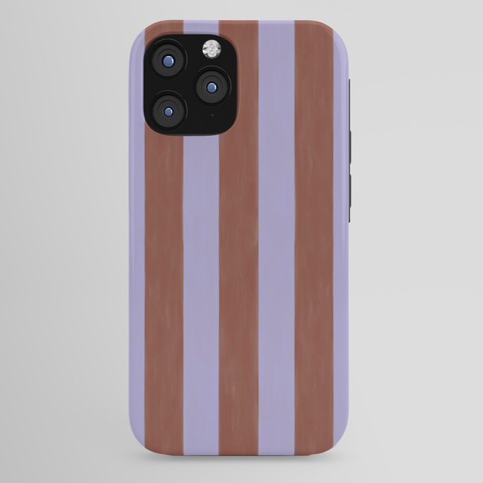wide stripe in cacao iPhone Case Gallery Image 44