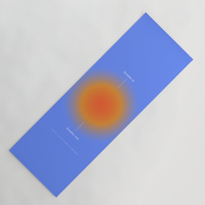 Positive Affirmations Gradient Yoga Mat Gallery Image 1