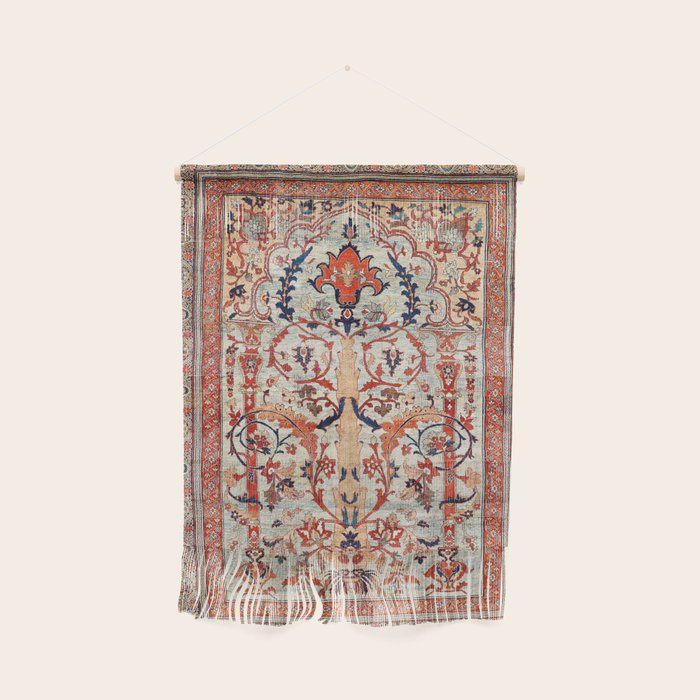 Tabriz Azerbaijan Northwest Persian Silk Rug Print Wall Hanging Gallery Image 2