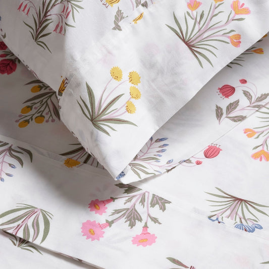 Petit Fleur Brushed Cotton Sheet Set