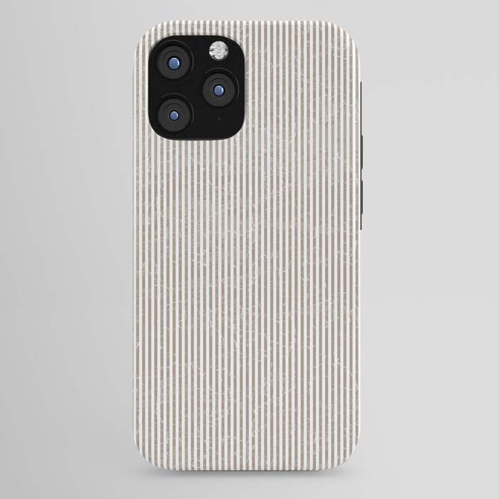Cocoa Brown Tan Pinstripes iPhone Case Gallery Image 44