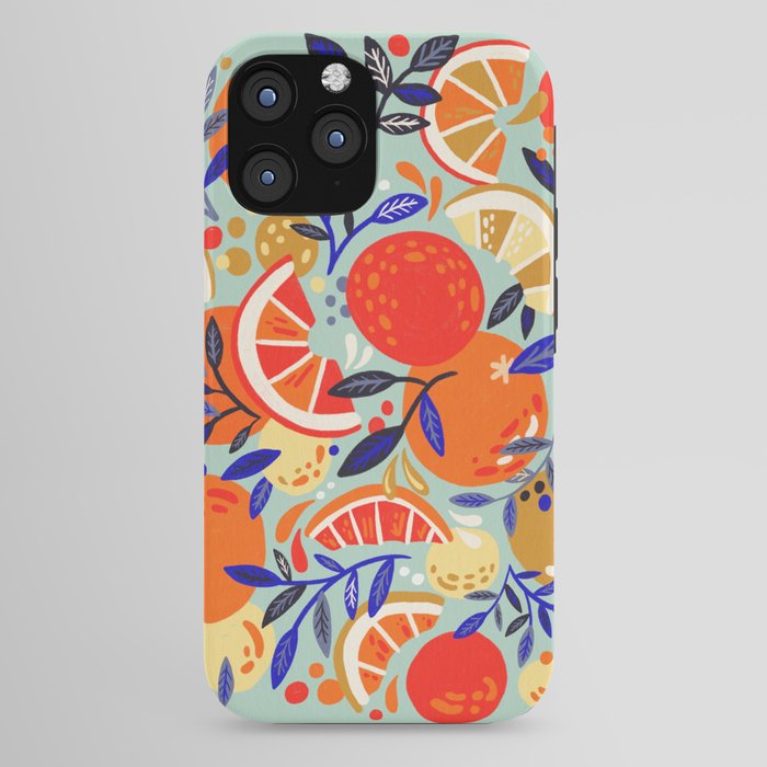 Fresh Citrus Mesh - Mint iPhone Case Gallery Image 44