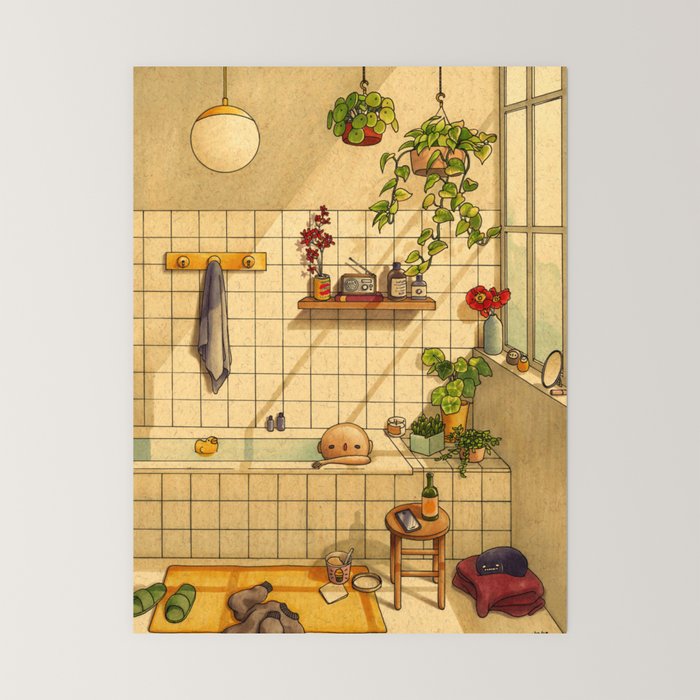 Bathroom Mini Art Print Gallery Image 6