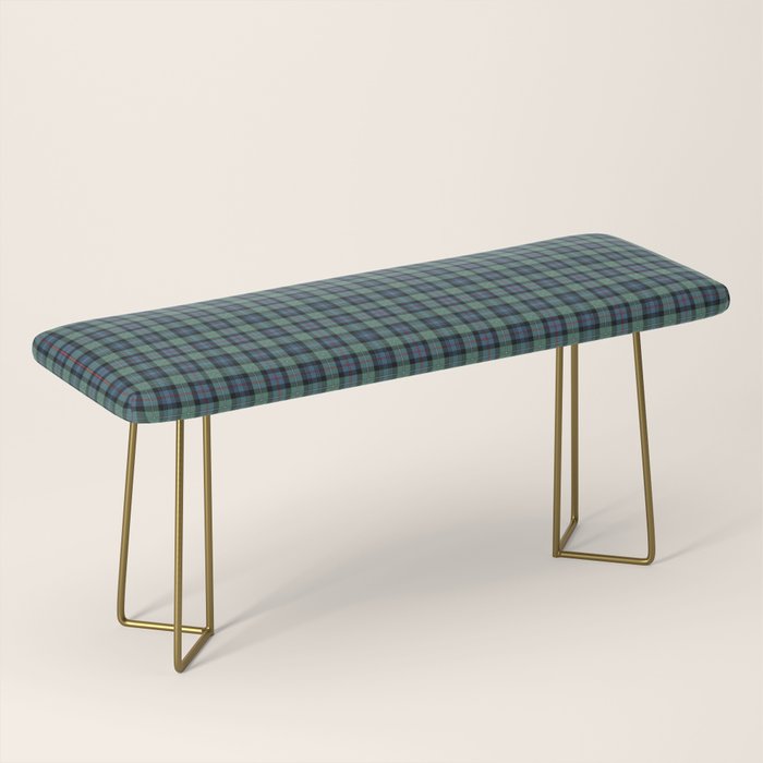 Clan Mackenzie Ancient Tartan Bench Gallery Image 2