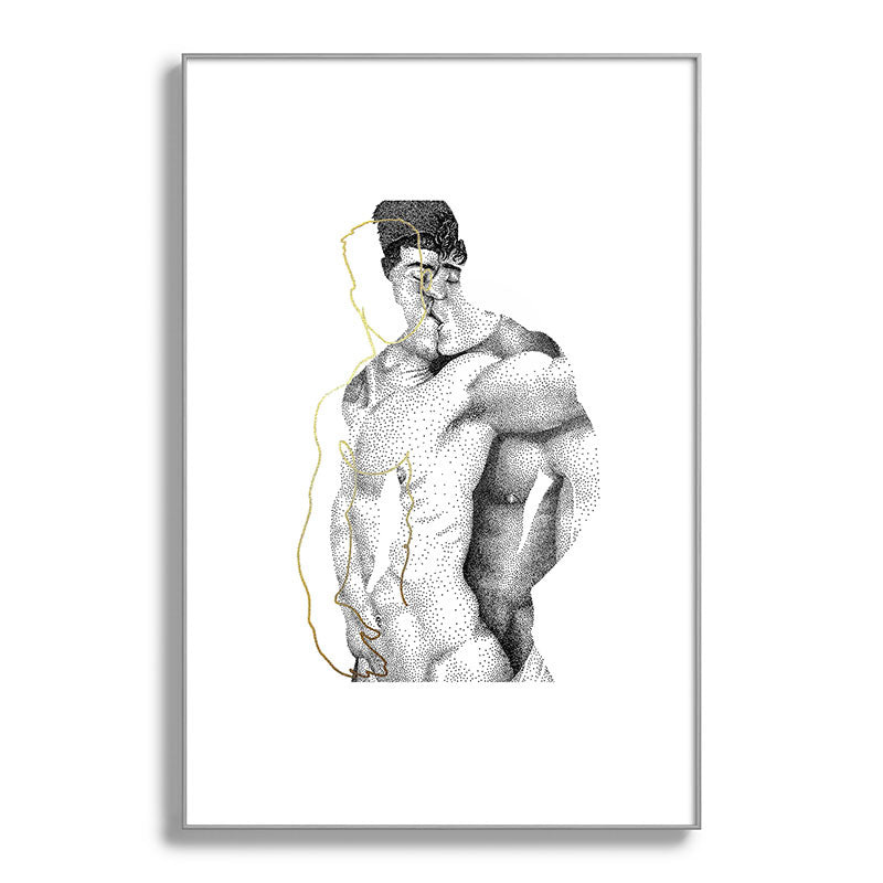Figuration 1 (GOLD DOESN'T PRINT SHINY) Framed Art Print Gallery Image 60