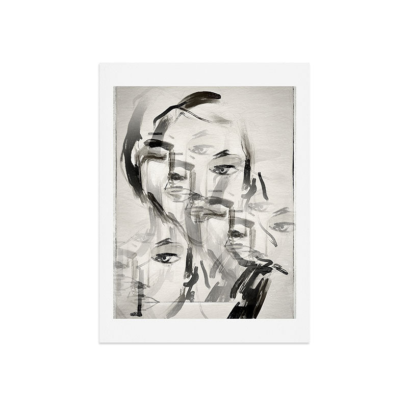 Abstract Portrait 4 Art Print Gallery Image 7