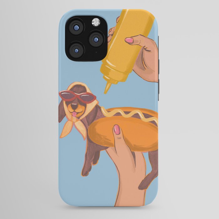 Hot Dog Dachshund Retro Pop Vintage-inspired art iPhone Case Gallery Image 44