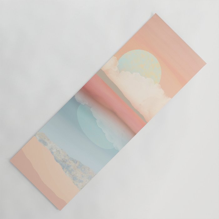 Mint Moon Beach Yoga Mat Gallery Image 1