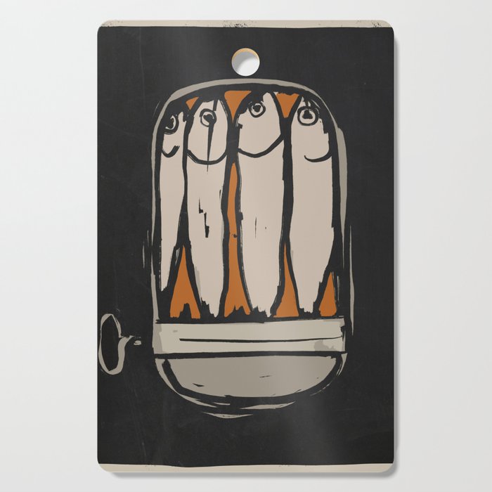Sardines Cutting Board Gallery Image 1