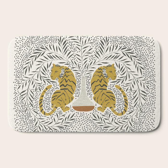 Tiger Vase Bath Mat Gallery Image 2