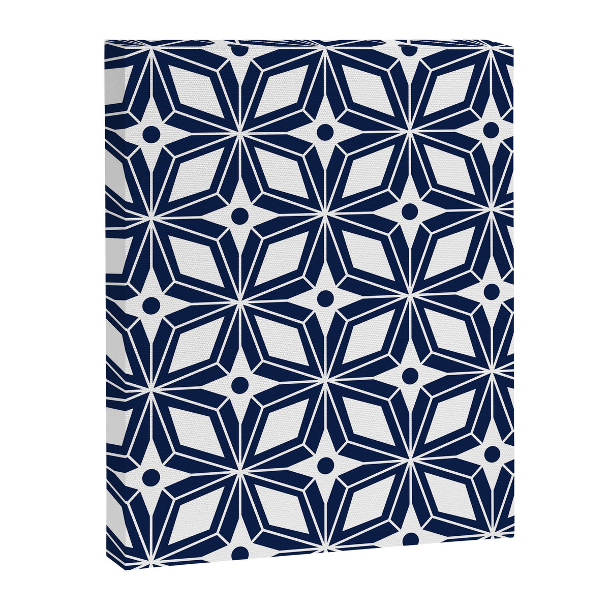 Starburst - Navy Canvas Print Gallery Image 5