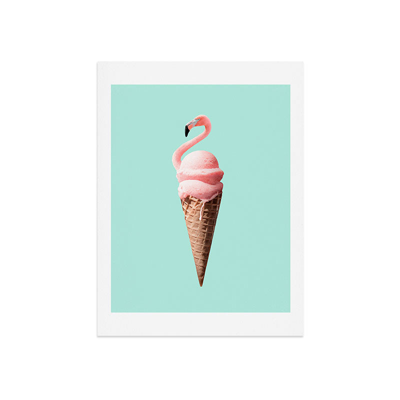 FLAMINGO CONE Art Print Gallery Image 7