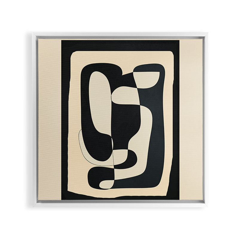 Abstract Geometry 4 Framed Canvas Print Gallery Image 36