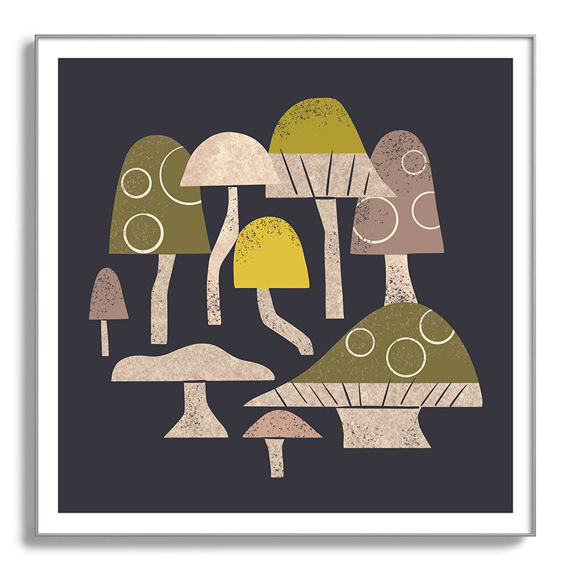 Toadstools Framed Art Print Gallery Image 142
