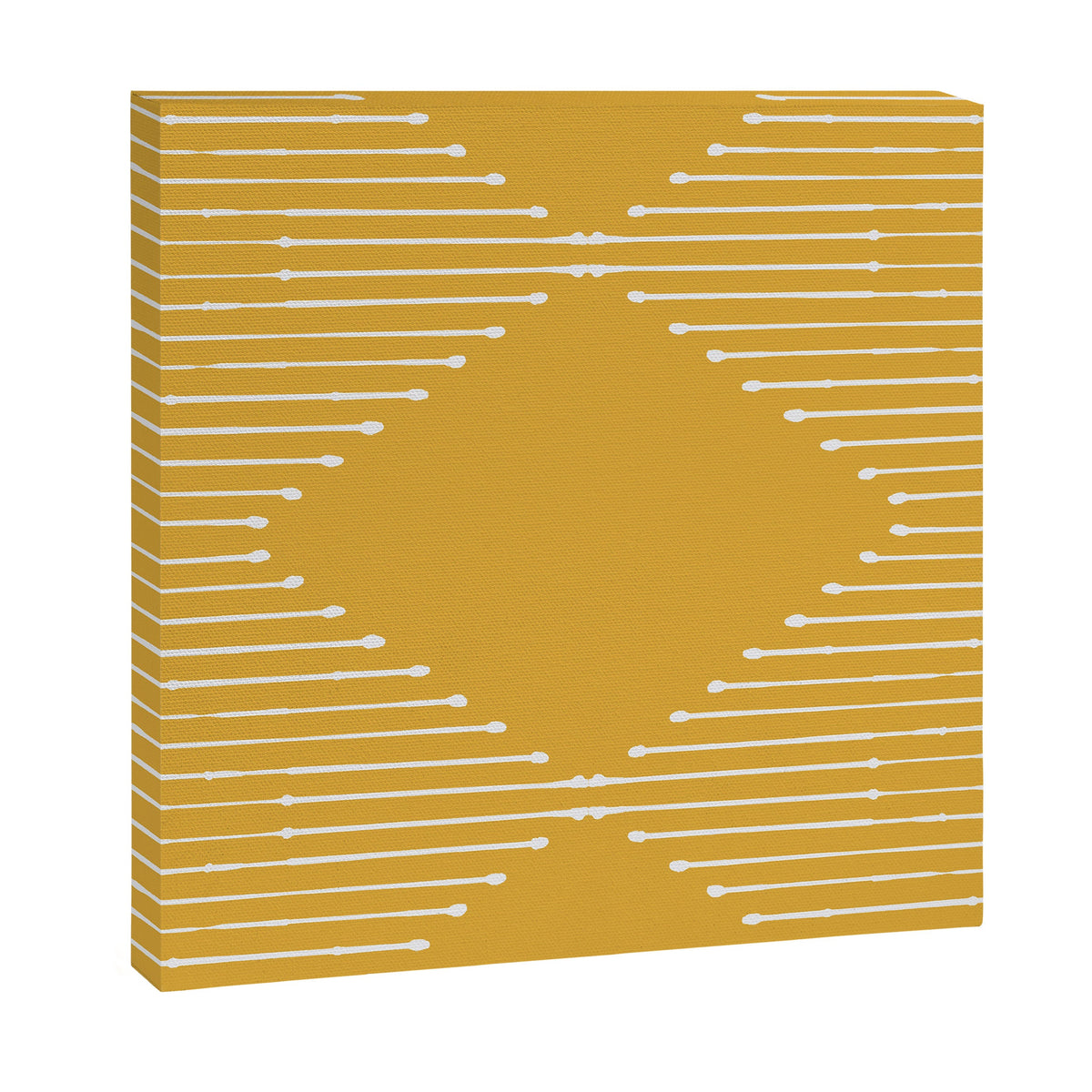 Geo (Yellow) Canvas Print Gallery Image 2