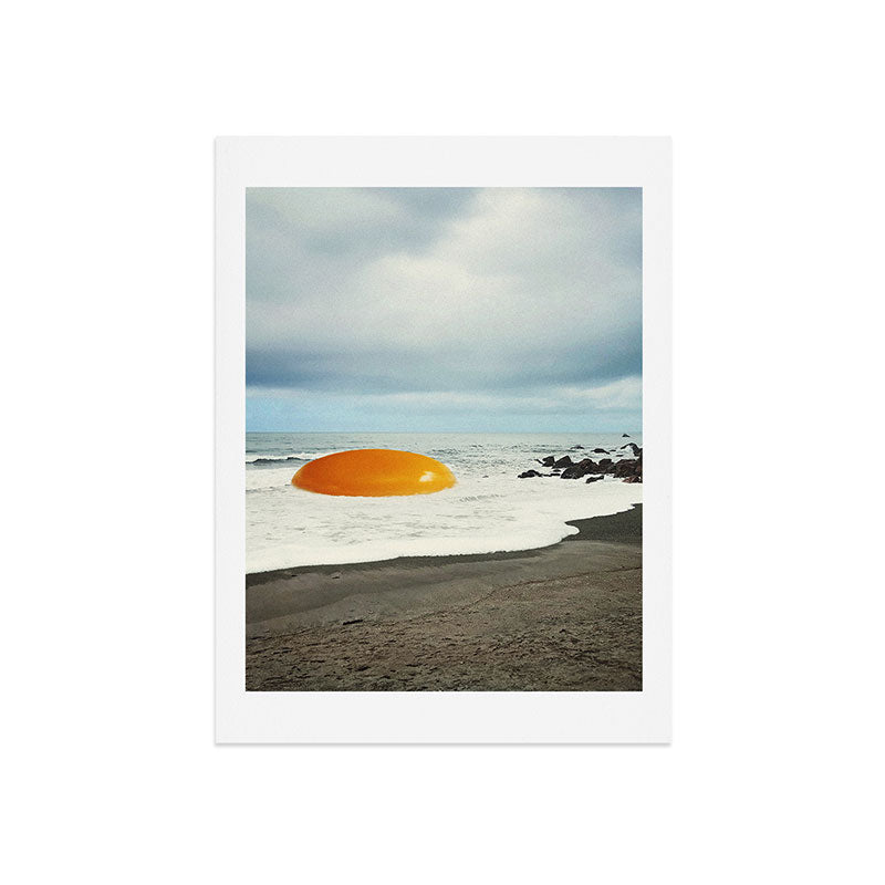 Beach Egg II - Sunny side up breakfast Art Print Gallery Image 7