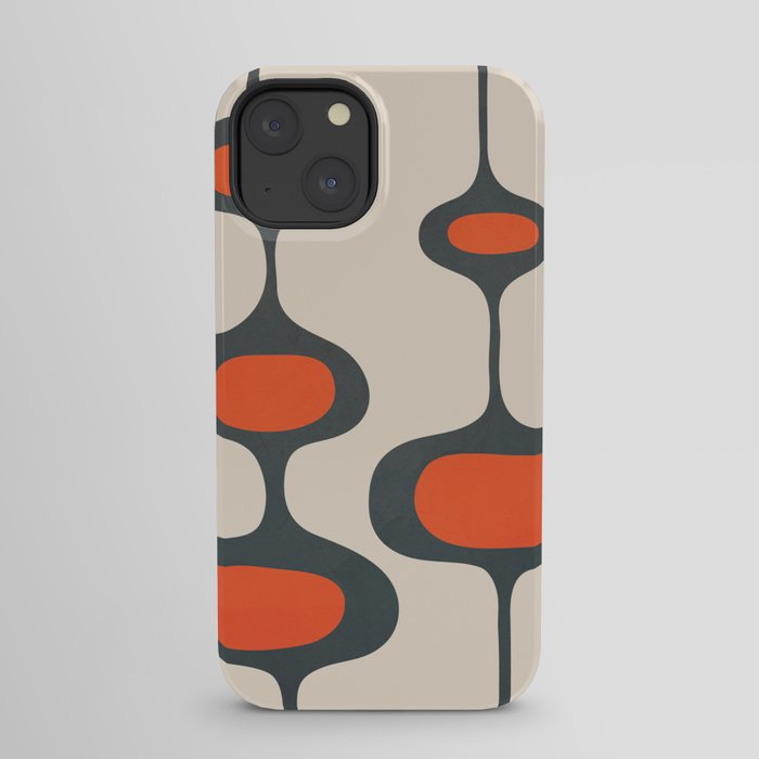 Mid-Century Modern Abstract Art 28 iPhone Case Gallery Image 21