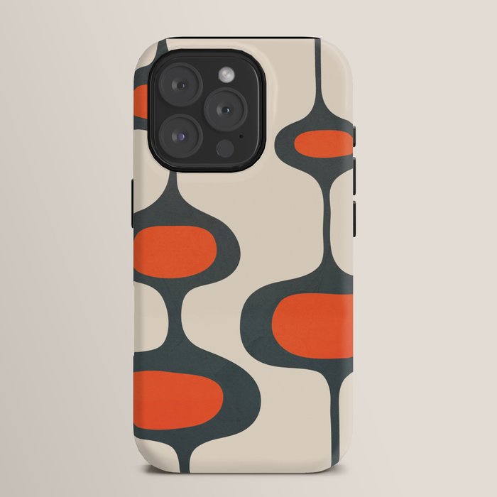 Mid-Century Modern Abstract Art 28 iPhone Case Gallery Image 15