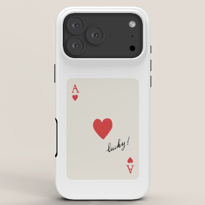 Ace of Hearts - Lucky Red iPhone Case Gallery Image 8