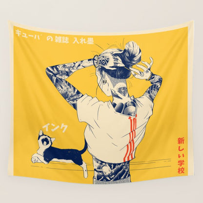 La Tinta! Wall Tapestry Gallery Image 3