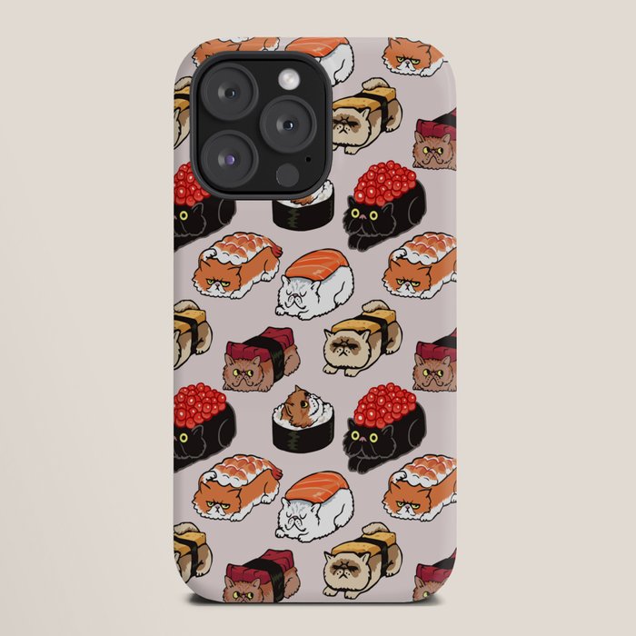 Sushi Persian Cat iPhone Case Gallery Image 20