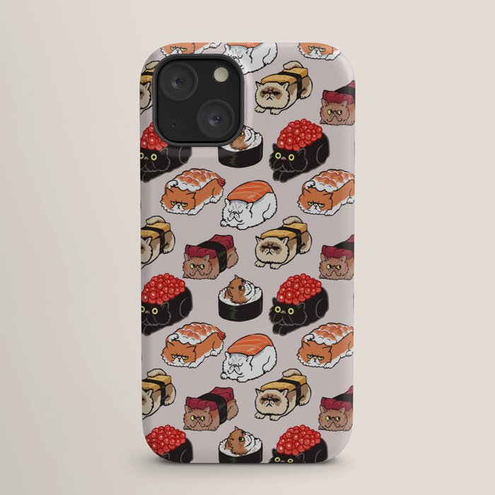 Sushi Persian Cat iPhone Case Gallery Image 17