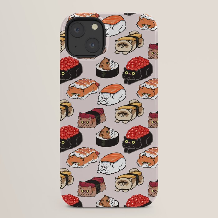Sushi Persian Cat iPhone Case Gallery Image 30
