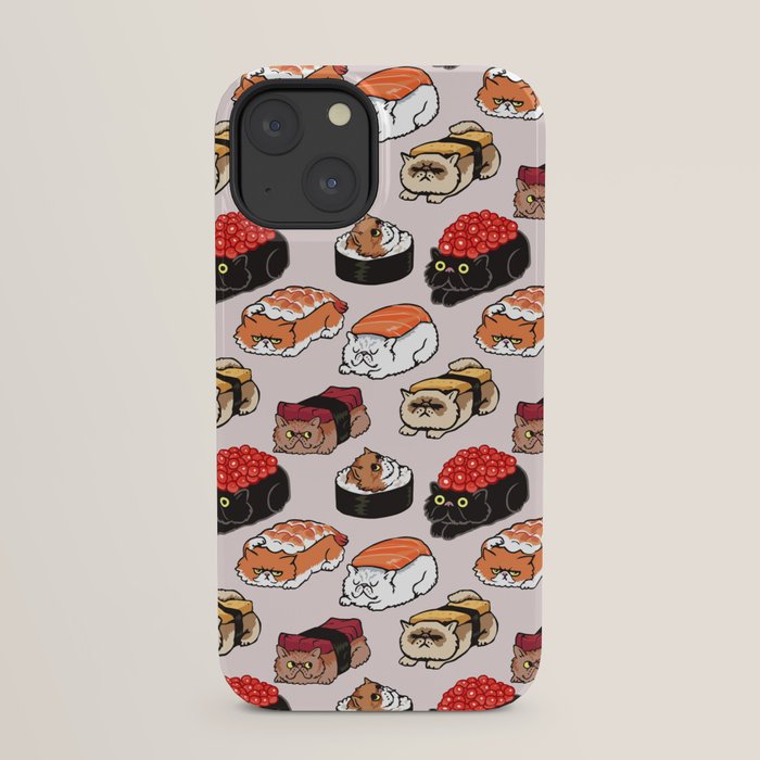 Sushi Persian Cat iPhone Case Gallery Image 21