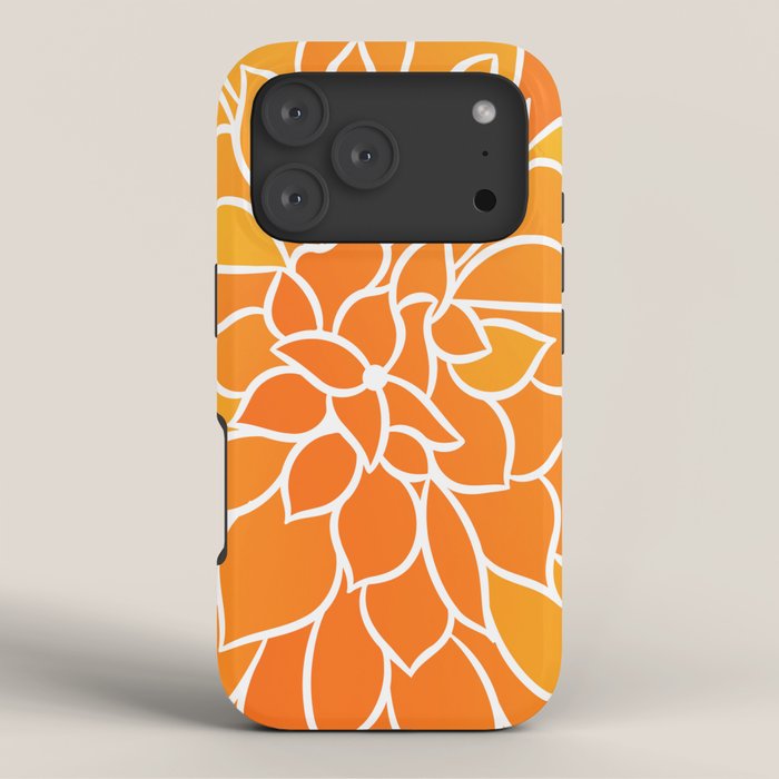 Floral Sunshine Flowery Art iPhone Case Gallery Image 3