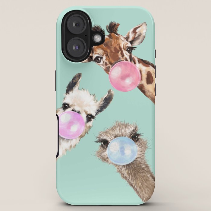 Bubble Gum Gang in Green iPhone Case Gallery Image 5