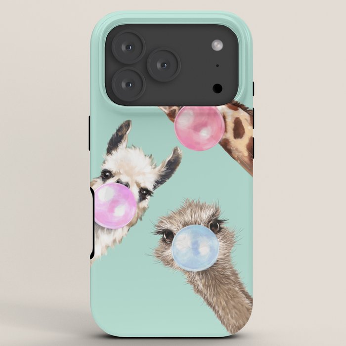 Bubble Gum Gang in Green iPhone Case Gallery Image 7