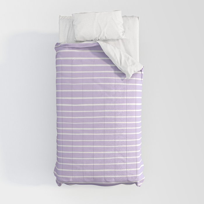Stripes Lavender Comforter Gallery Image 4