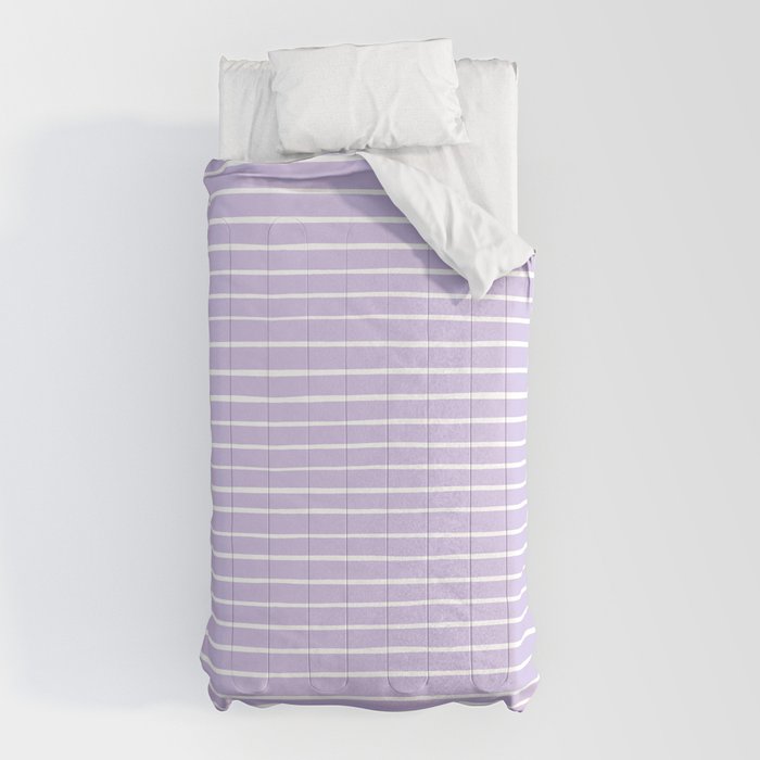 Stripes Lavender Comforter Gallery Image 5