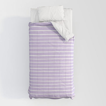 Stripes Lavender Comforter Gallery Image 10