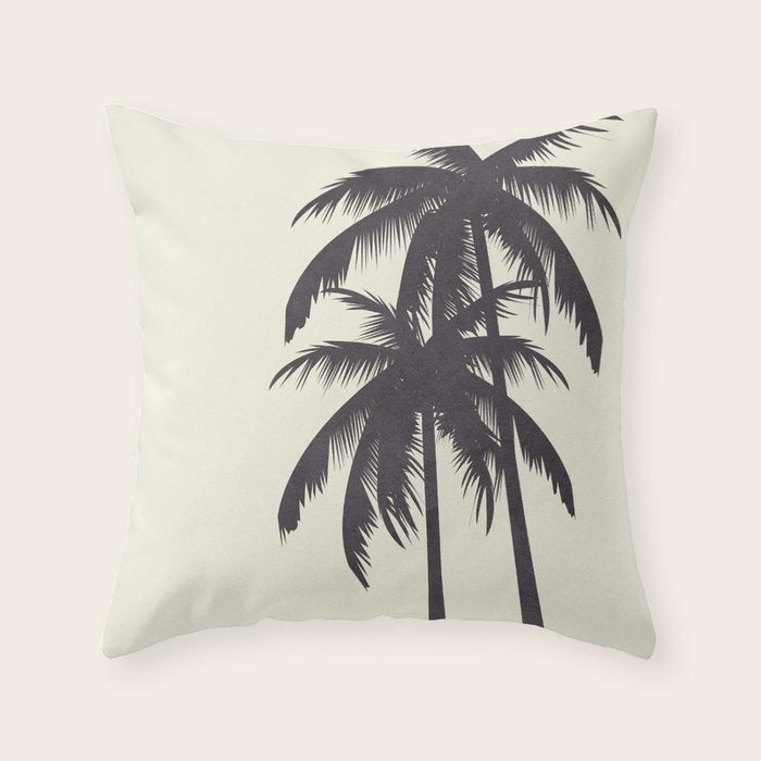 Palm Trees No 2 Throw Pillow Gallery Image 5