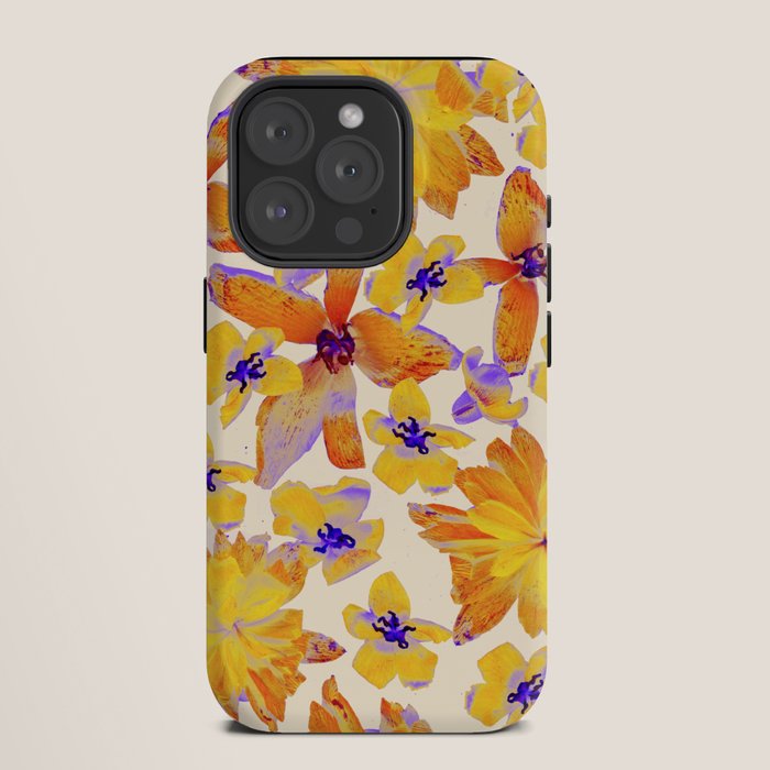 Grandma's Flowers (BEIGE) iPhone Case Gallery Image 11