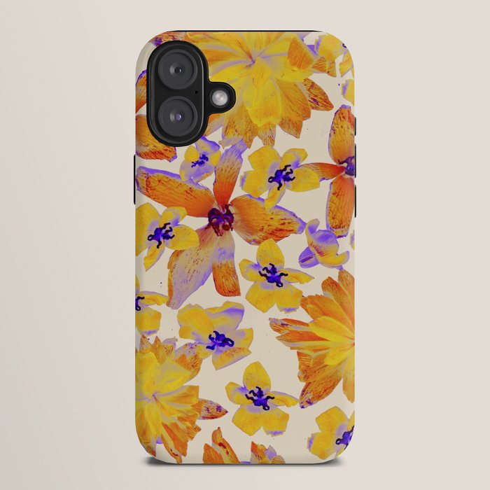 Grandma's Flowers (BEIGE) iPhone Case Gallery Image 10