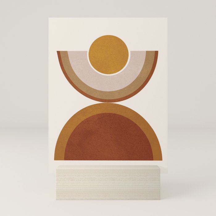 Modern Geometry Mini Art Print Gallery Image 5