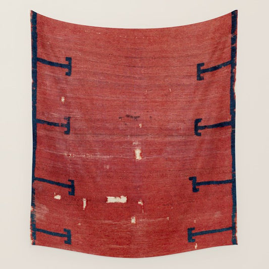 Yüncü Antique Balikesir Turkish Pile Rug Print Wall Tapestry Gallery Image 2